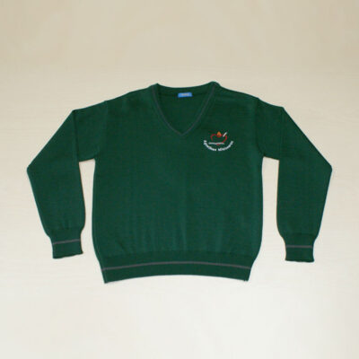 Suéter de pico. Colegio Agustinas Misioneras. Uniformes Escolares.