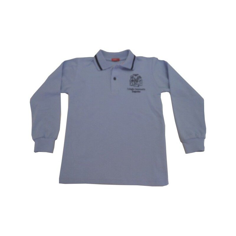 Polo de manga larga. Colegio Seminario Segorbe. Ruisell Uniformes