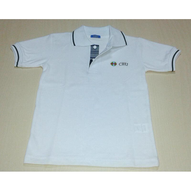 Polo granito maga corta. Colegio CEU