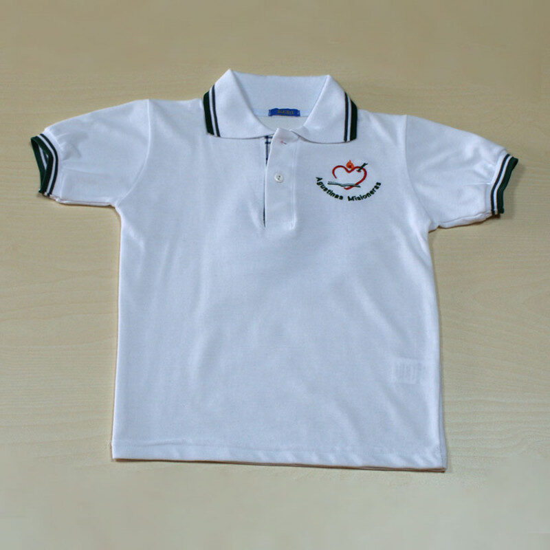 Polo de manga corta. Colegio Agustinas Misioneras