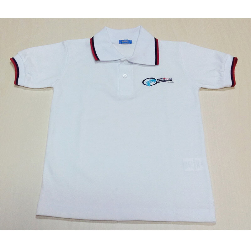 Polo granito manga corta. Colegios ACI. Uniformes Escolares.