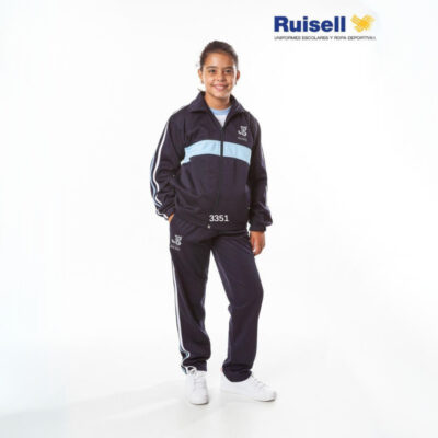 Chandal completo. Escuelas Hijas de Cristo Rey. Ruisell. Ropa Deportiva