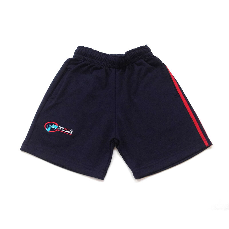 Bermuda con dos bolsillos. Colegios ACI. Uniformes Escolares.