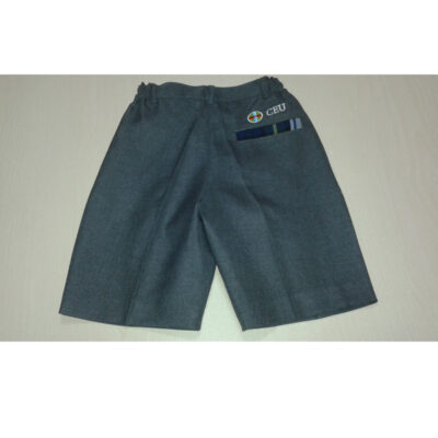 Pantalón de vestir corto. Colegio CEU