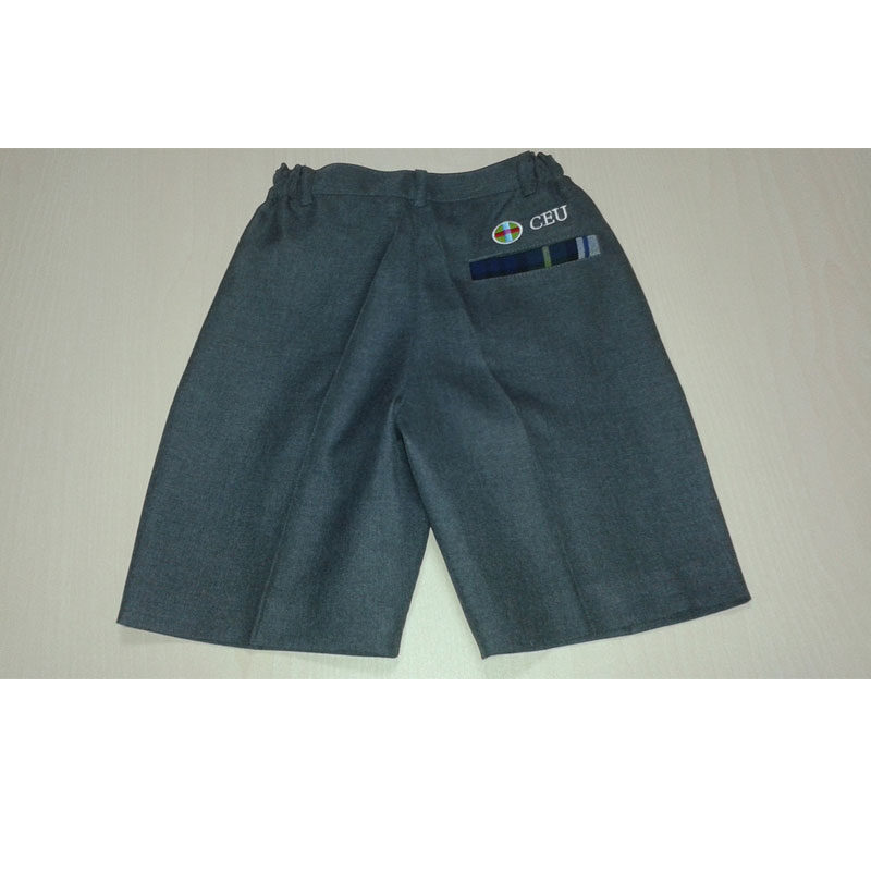 Pantalón de vestir corto. Colegio CEU
