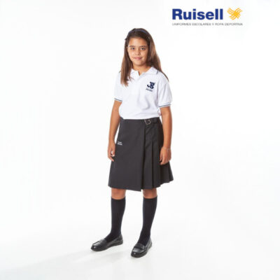 Falda plisada. Hijas de Cristo Rey. Ruisell. Uniformes Escolares