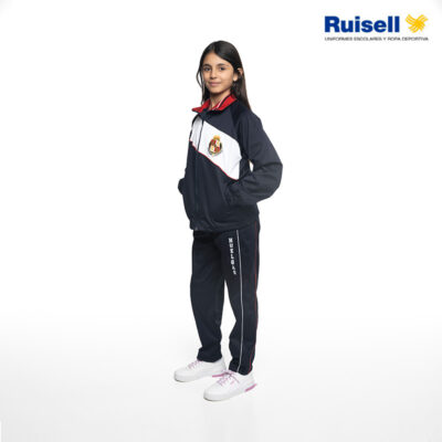 Chaqueta de chándal. Colegio Santa María La Real de Huelgas