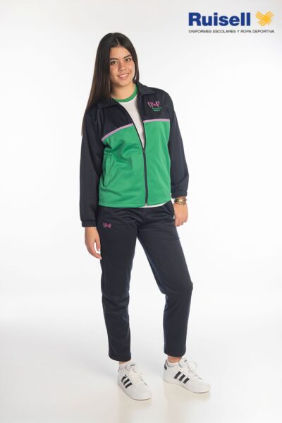 Chaqueta de chándal, 100%pol, bordado